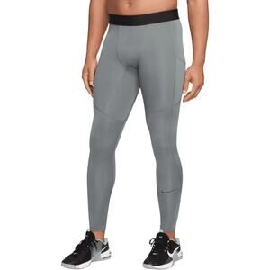 Nike Pro Dri-FIT 3/4 Length Fitness Tights Smoke Grey Mens Size L FB7950-084 New